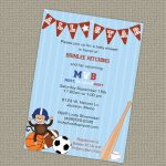 Baby Boy Sports Invitations On Etsy
