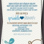 Baby Boy Sprinkle Invitations