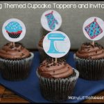 Baking Girl Birthday Party Invitations