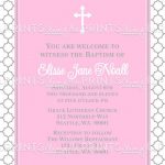 Baptism Invitation Sample
