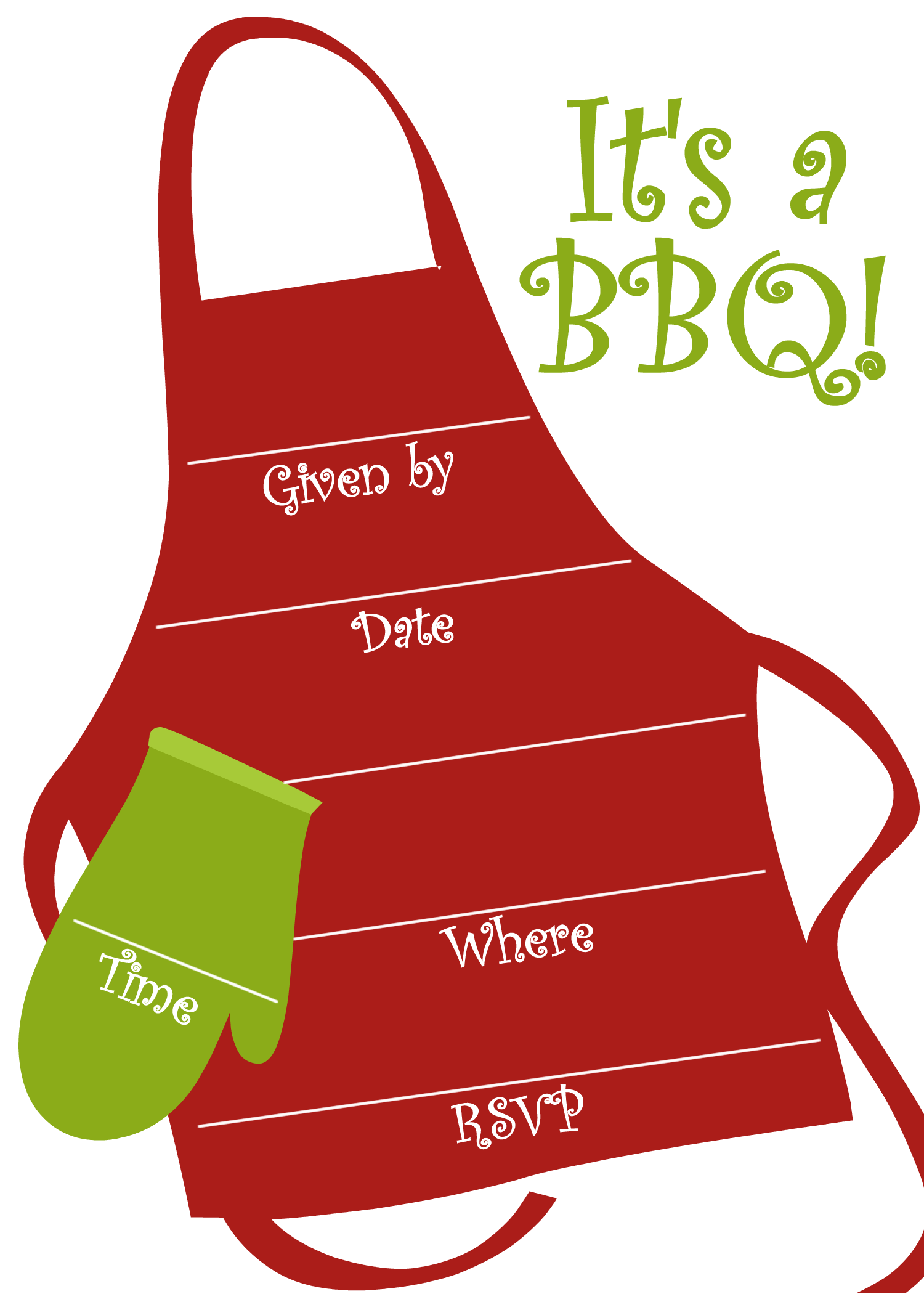 Barbecue Invitation Templates Free Download