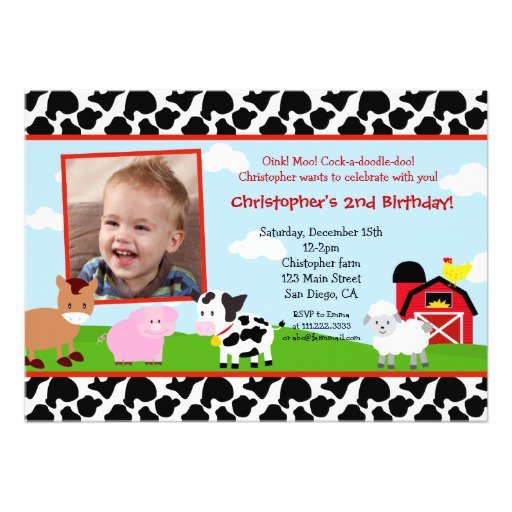 Barnyard Invitations