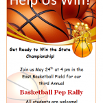 Basketball Fundraiser Invitation