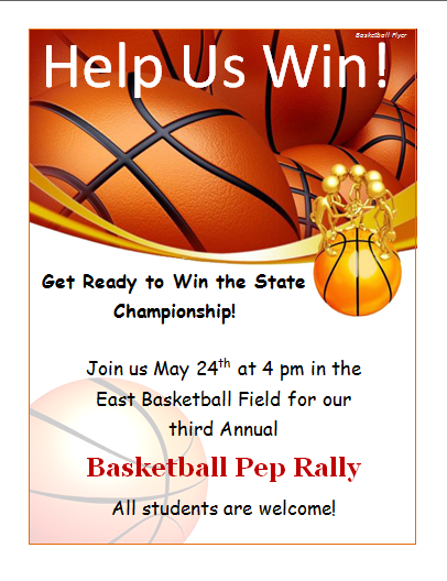 Basketball Fundraiser Invitation
