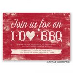Bbq Reception Invitations