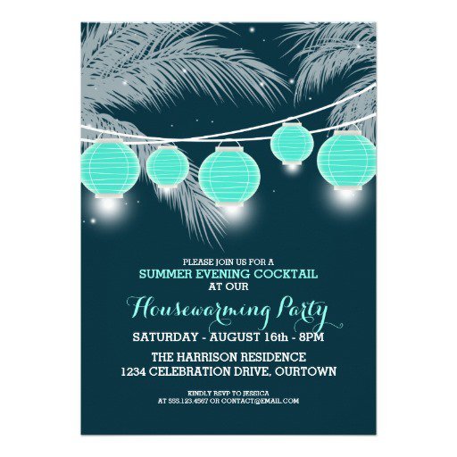 Beach Bonfire Party Invitations
