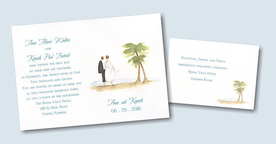 Beach Invitations