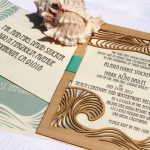 Ocean Wedding Invitations Blank