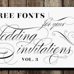 Best Wedding Invitation Envelopes Fonts