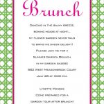 Birthday Brunch Invitations