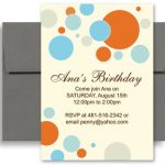 Birthday Celebration Invitation Templates