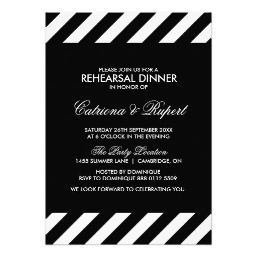 Black Invitation Templates - Invitation Design Blog