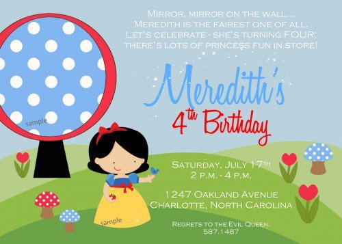 Black And White Birthday Party Invitations Free