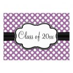 Black And White Graduation Party Invitations