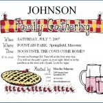 Black Family Reunion Invitations