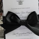 Black Luxury Wedding Invitations