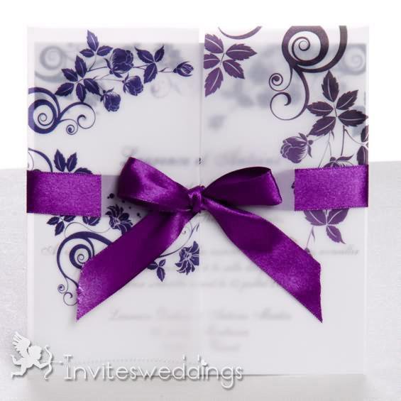 Black Wedding Invitations Kits