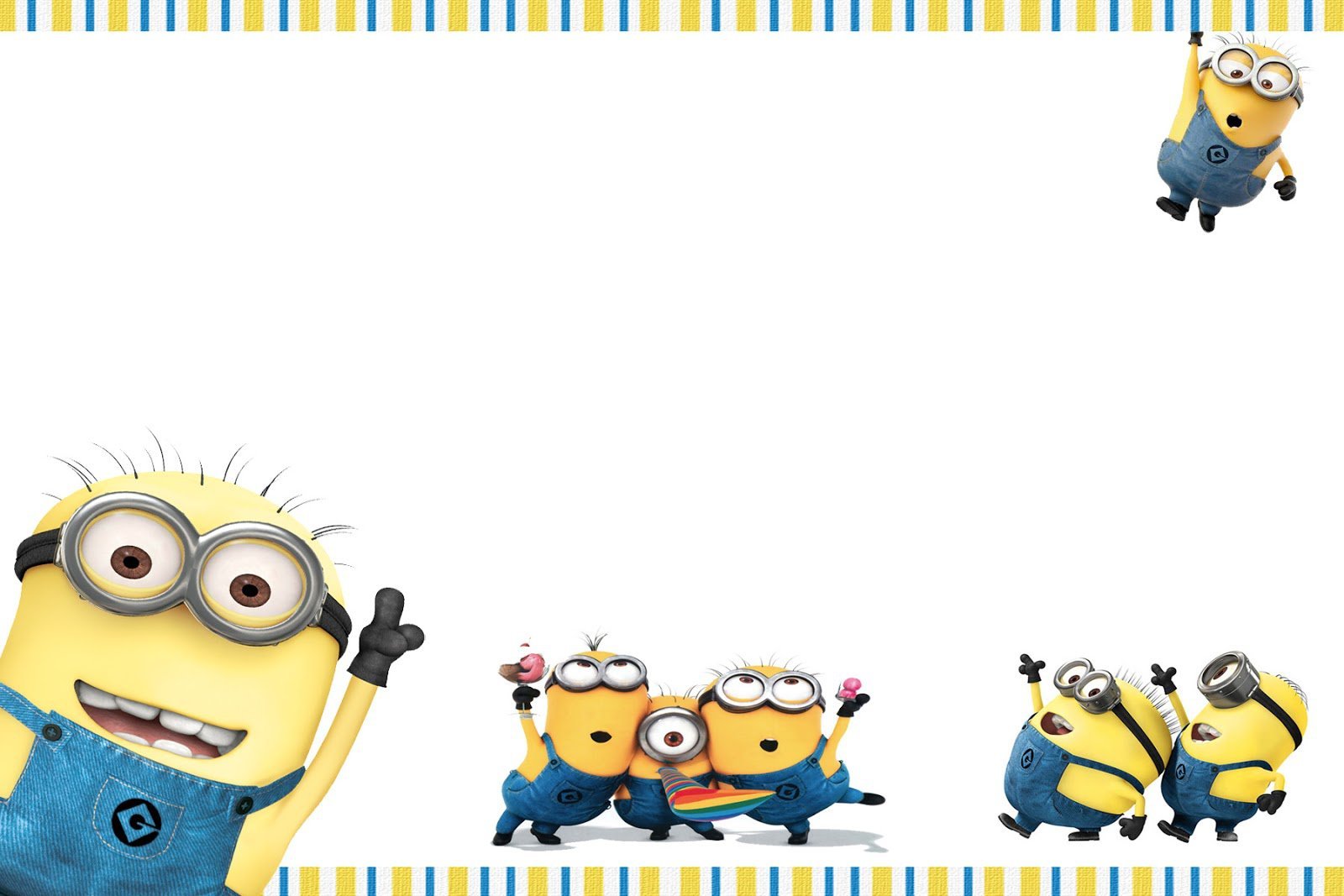 Blank Party Invitations Template