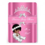 Blank Printable Baby Shower Invitations African American