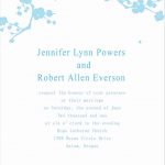 Rustic Wedding Invitation Templates Blank