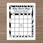 Zebra Blank Invitations