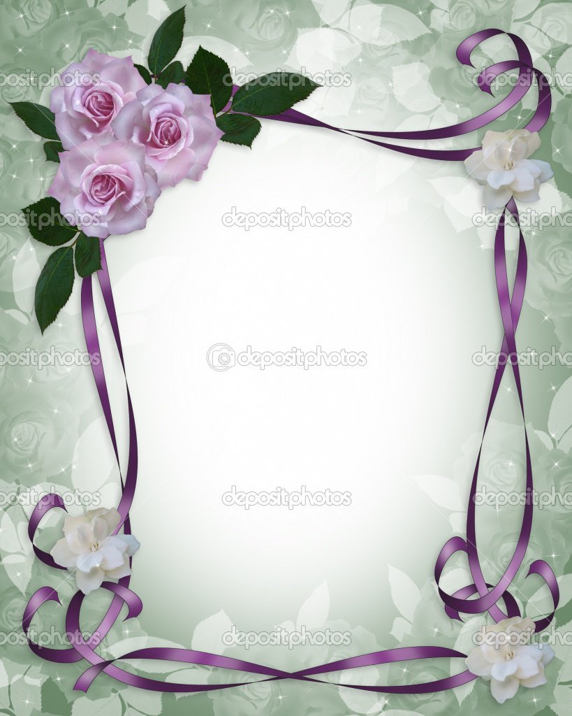 Bling Downloadable Invitation Backgrounds