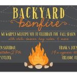 Bonfire Party Invitation Wording
