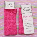 Boys Sleeping Bag Invitation