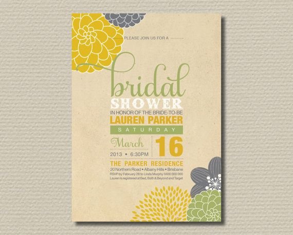 Bridal Shower Invitation Packs