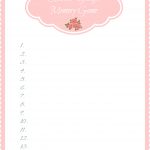 Wedding Shower Invitations Blank