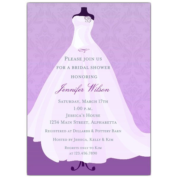 Bridal Shower Invitations Print At Home