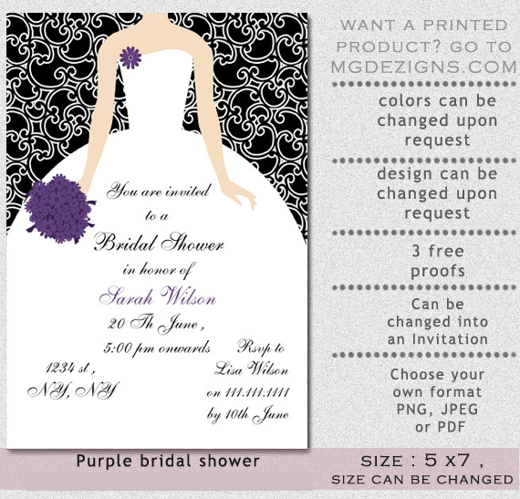 Brides Invitations Templates