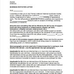 Business Invitation Templates Free
