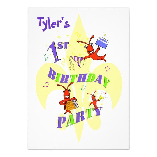 Cajun Party Invitation Free