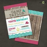 Campfire Invitations