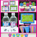 Candyland Party Invitations Templates