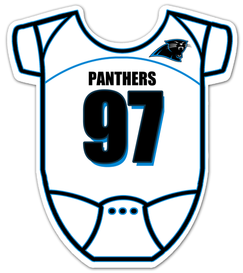 Carolina Panthers Baby Shower Invitation