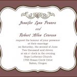 Casual Wording Wedding Invitations