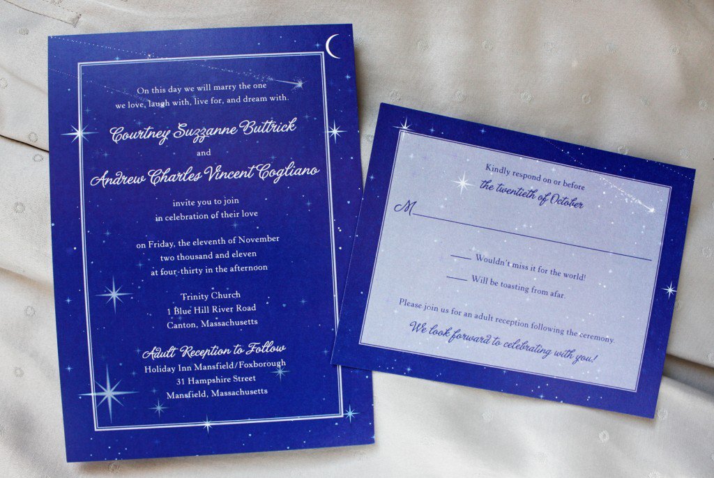 Celestial Wedding Invitations - Invitation Design Blog