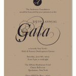 Fundraising Event Invitation Samples