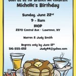 Holiday Breakfast Invitation Wording