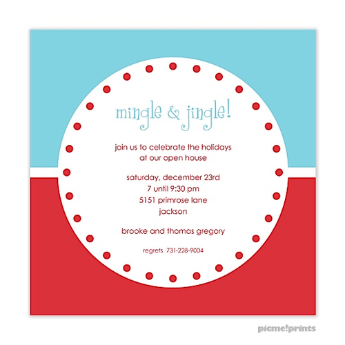 Christmas Dinner Party Invitation Wording