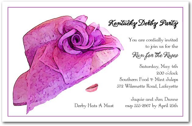 Christmas Hat Party Invitations