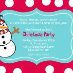 Christmas Party Invitation Wording Humorous