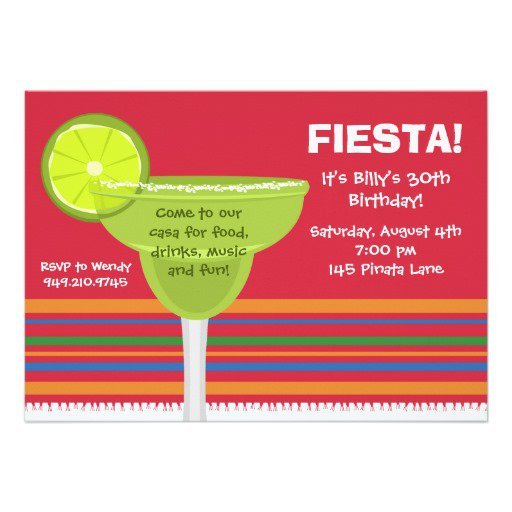 Cinco De Mayo Party Invitations