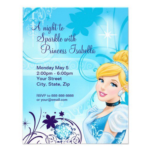 Cinderella Invitations