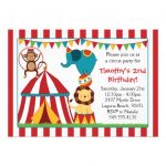 Circus Party Invitations