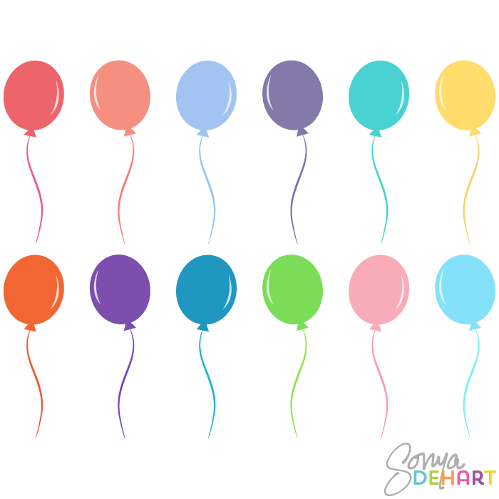 Clip Art Birthday Party