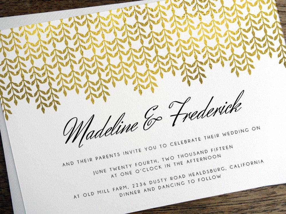 Complete Wedding Invitation Kits