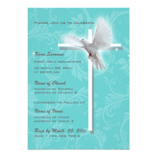 Confirmation Invitation Cards